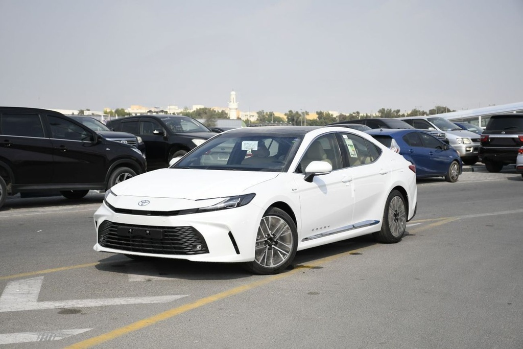 [DCE-800498] Toyota Camry 2025 Hybrid Automatic in White - Buy in Dubai