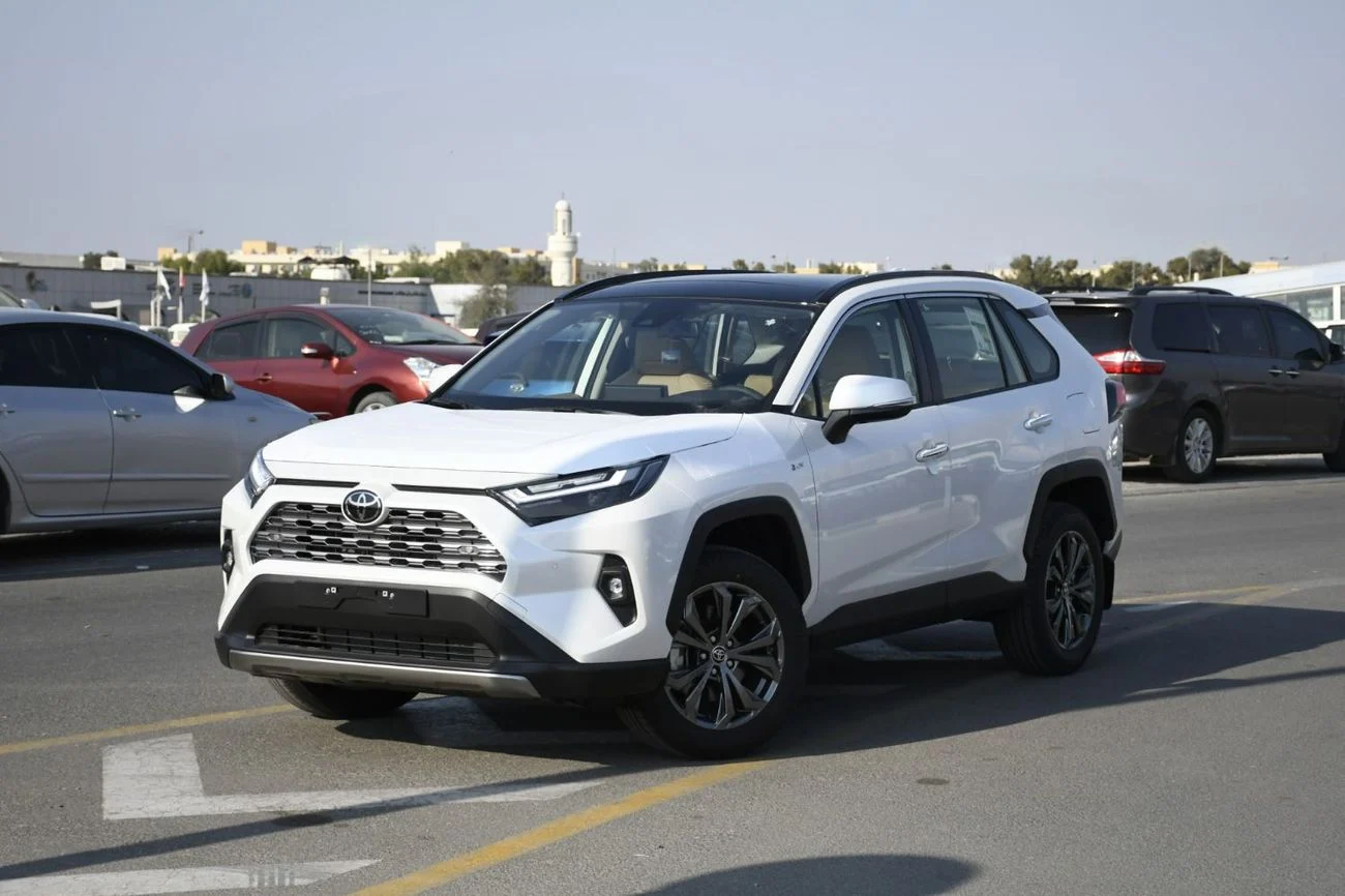 Toyota RAV4 2025 Hybrid Automatic White in Dubai - New 0km Model