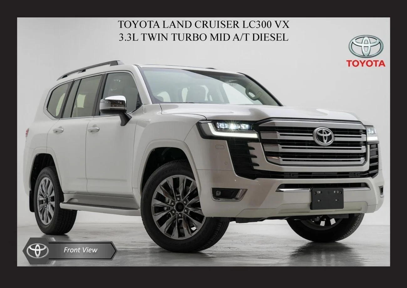 Toyota Land Cruiser 2025 Diesel Automatic in White - Buy in Dubai