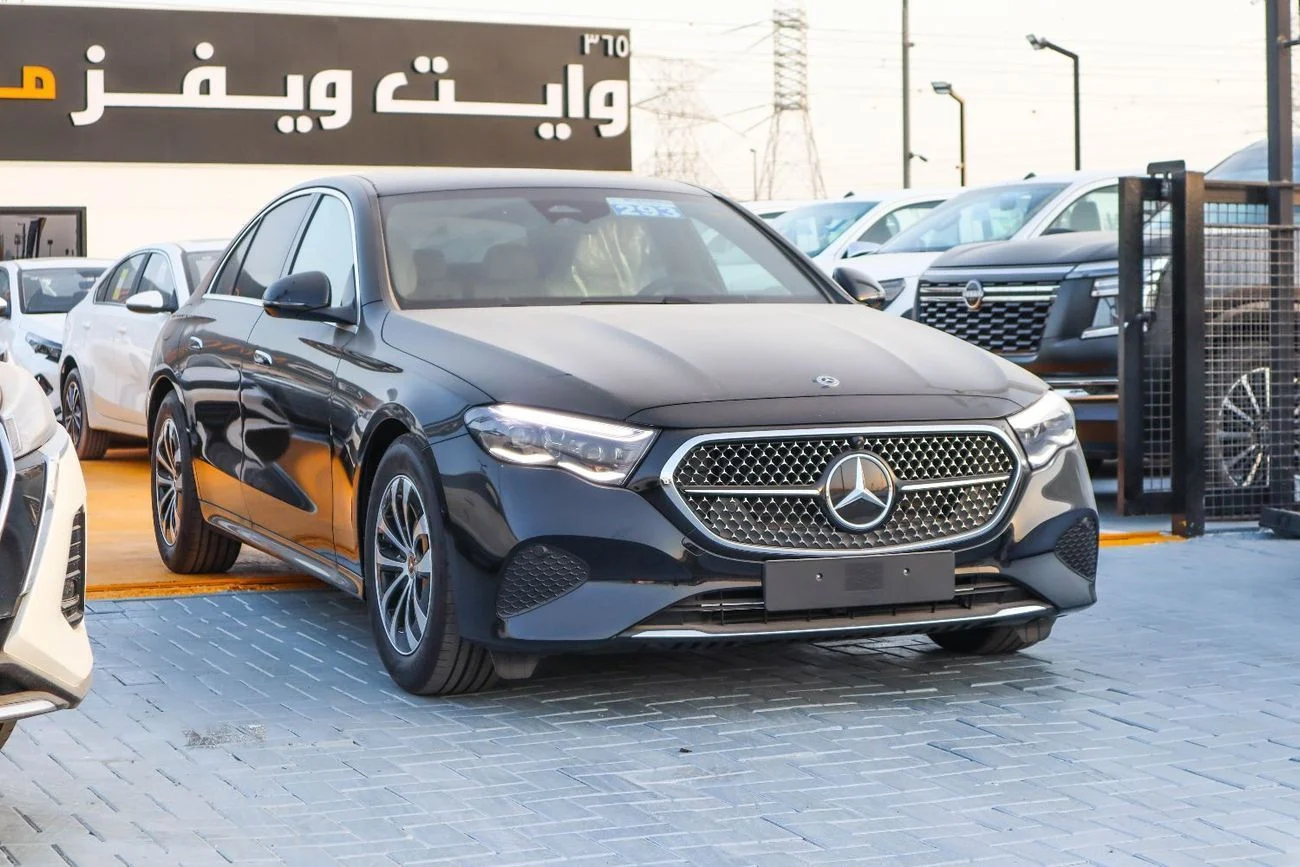 2025 Mercedes-Benz E-Class 0km Black Petrol Automatic in Dubai