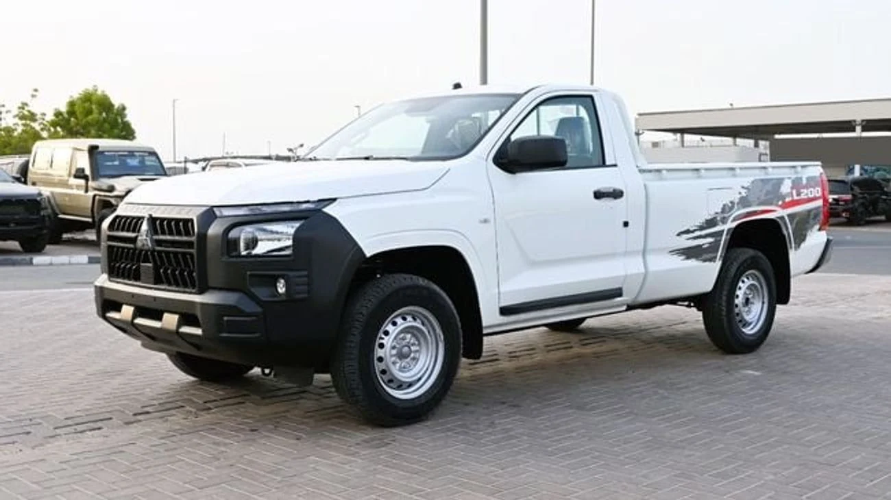 2026 Mitsubishi Triton Diesel Manual 4 Engine White in Dubai