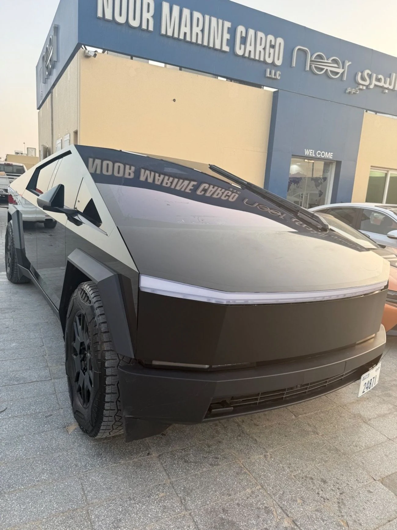 2024 Tesla Cybertruck - Electric, Automatic, 11007km, Black Color - Buy in Dubai
