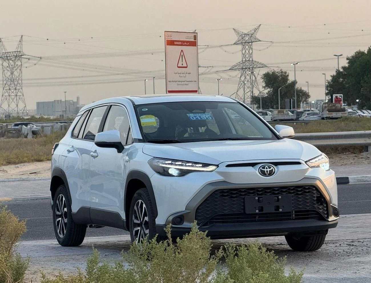 Toyota Highlander 2025 Hybrid Automatic in White - Buy in Dubai