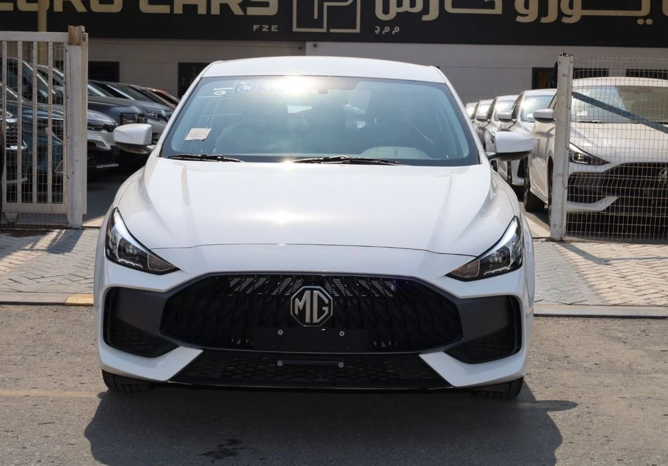 [DCE-800568] 2025 MG MG5 for Sale in Dubai - 0km, Petrol, Manual, 4 Engine, White Color