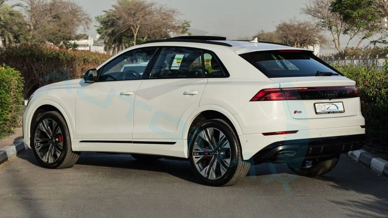 2025 Audi Q8 for Sale in Dubai - White, 0km, Petrol, Automatic
