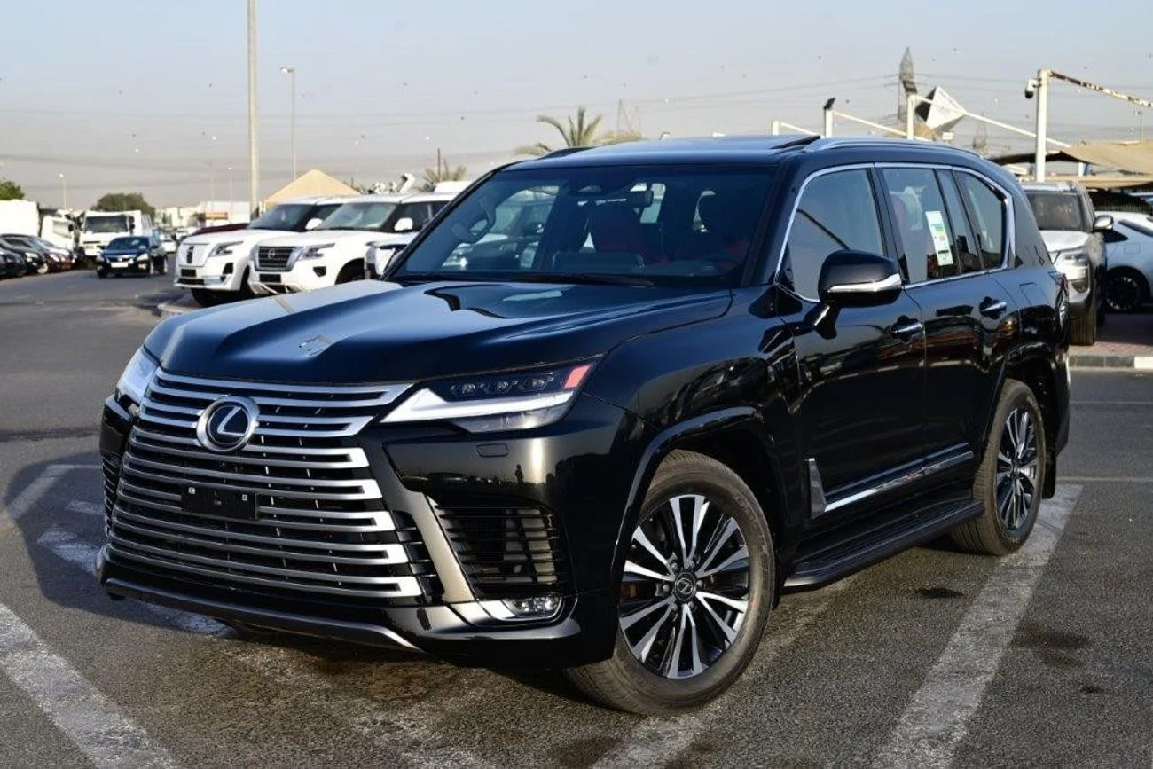 2025 Lexus LX in Black - 0km, Petrol, Automatic, 6 engine - Buy in Dubai