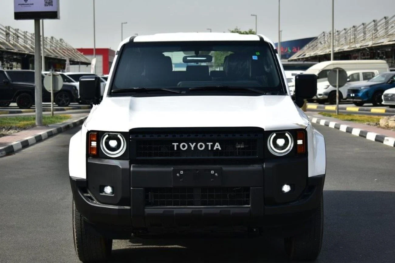 [DCE-800600] Toyota Prado 2025 | 0km Diesel Automatic | White | Buy in Dubai