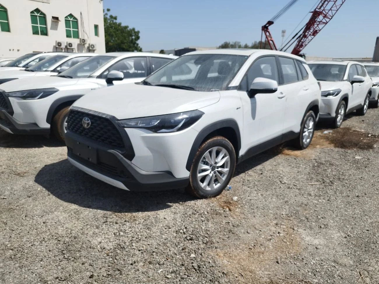 Toyota Corolla Cross 2025 Hybrid Automatic 4 Engine White - Buy in Dubai
