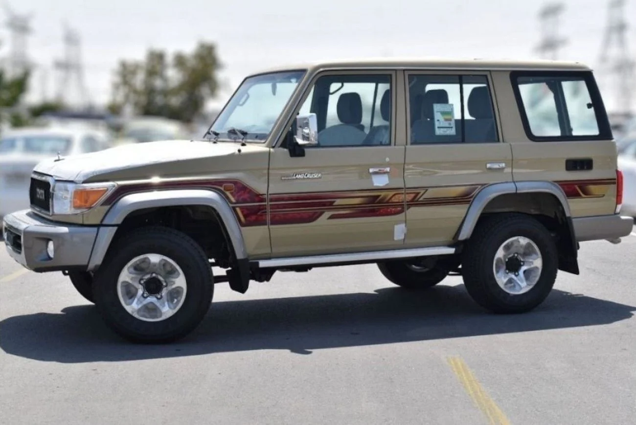 Toyota Land Cruiser 2023 Beige 6 Engine Manual Petrol in Dubai
