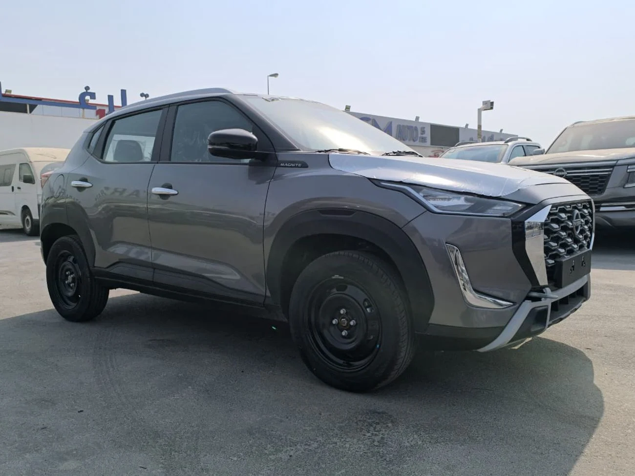 2025 Nissan Magnite in Grey | 0km, Petrol, Automatic, 4 engine | Buy in Dubai