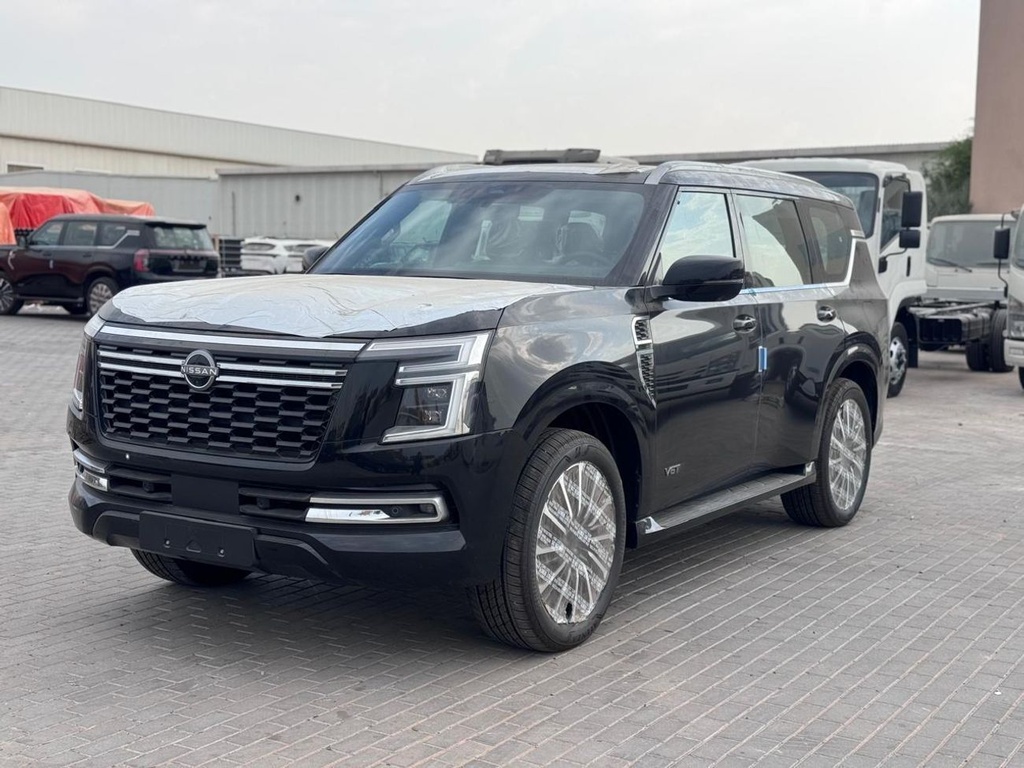 2026 Nissan Patrol 0km Black in Dubai - Petrol, Automatic, 6 Engine