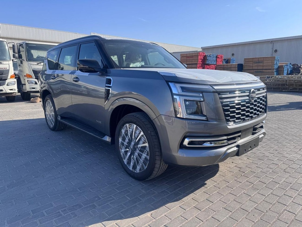 2026 Nissan Patrol in Dubai - Brand New, Petrol, Automatic, 6 Engine, Grey Color