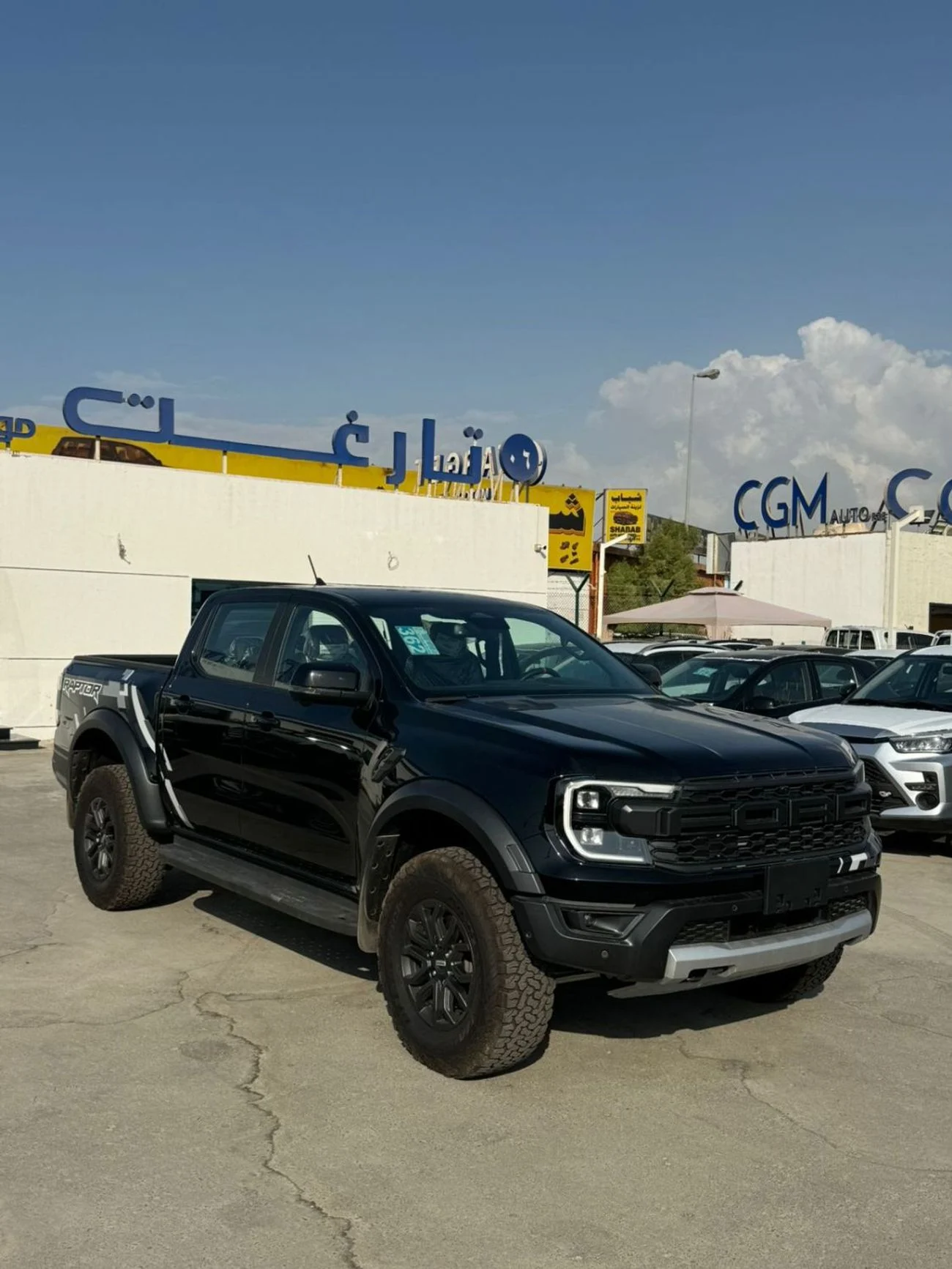 Ford Ranger 2025 Black 0km Petrol Automatic 6 Engine in Dubai