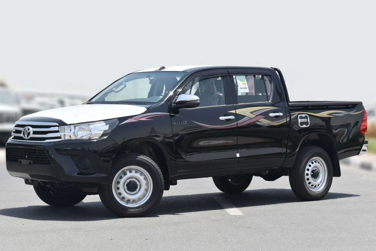 Toyota Hilux 2025 Black Petrol Automatic 4 Engine - Buy in Dubai