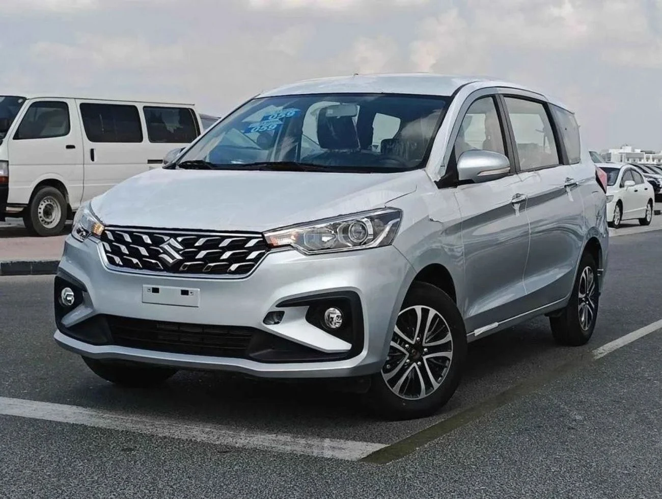 2024 Suzuki Ertiga in Silver, 0km, Automatic, Petrol Engine - Buy in Dubai