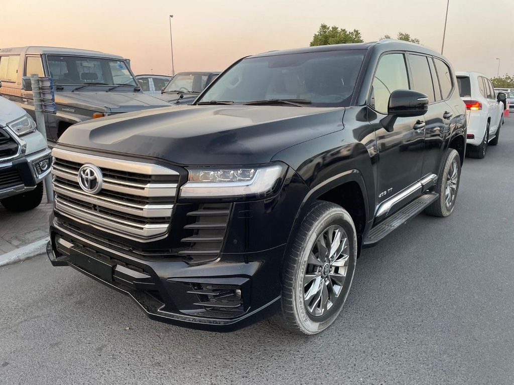 2024 Toyota Land Cruiser in Dubai - Low Mileage, Automatic Transmission, Black Color