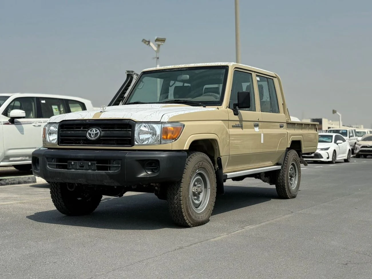 2022 Toyota Land Cruiser | 0km | Diesel | Automatic | Beige | Buy in Dubai