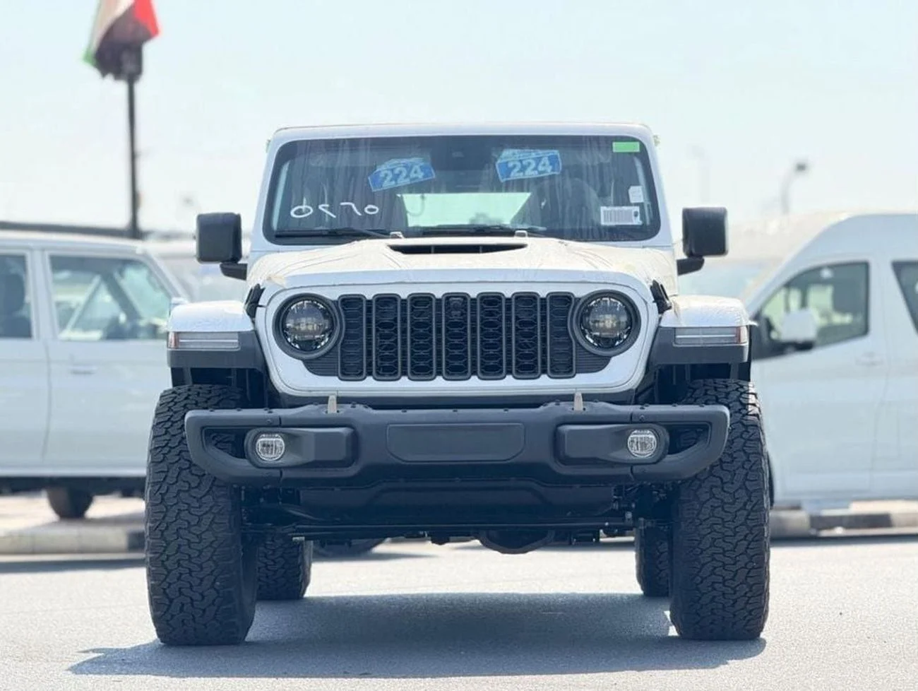 Jeep Wrangler 2024 White | Petrol | Automatic | 8 Engine | Dubai