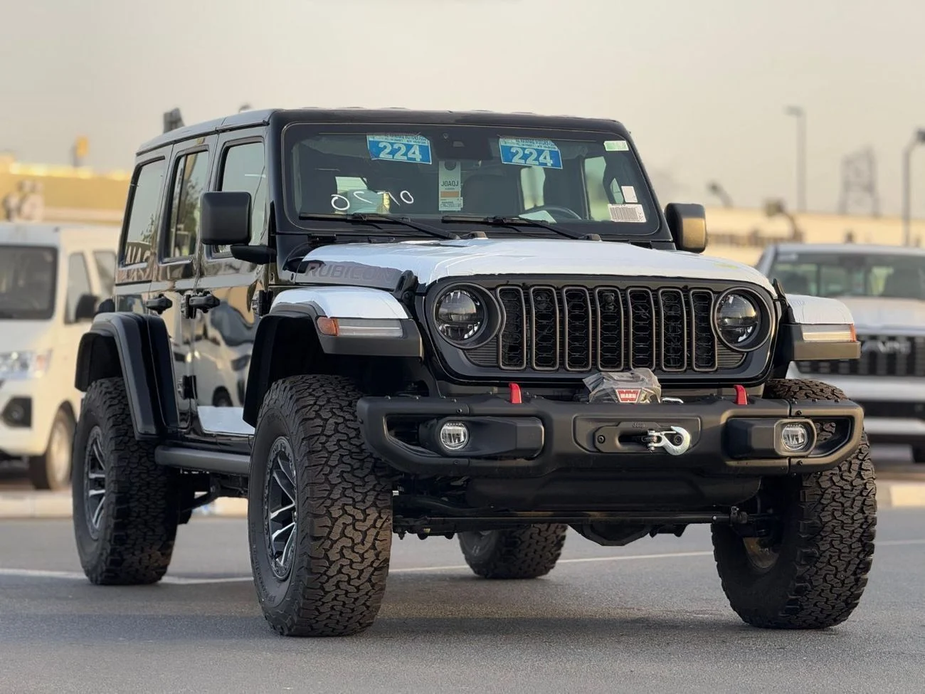 2025 Jeep Wrangler in Black, 0km, Automatic, 4 Engine - Buy in Dubai