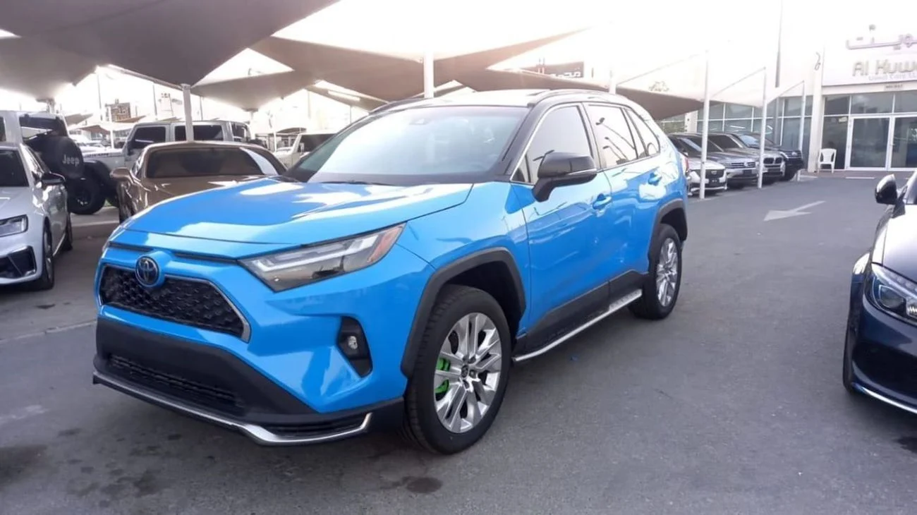 2023 Toyota RAV4 in Dubai - Low Mileage, Automatic Transmission, Blue Color