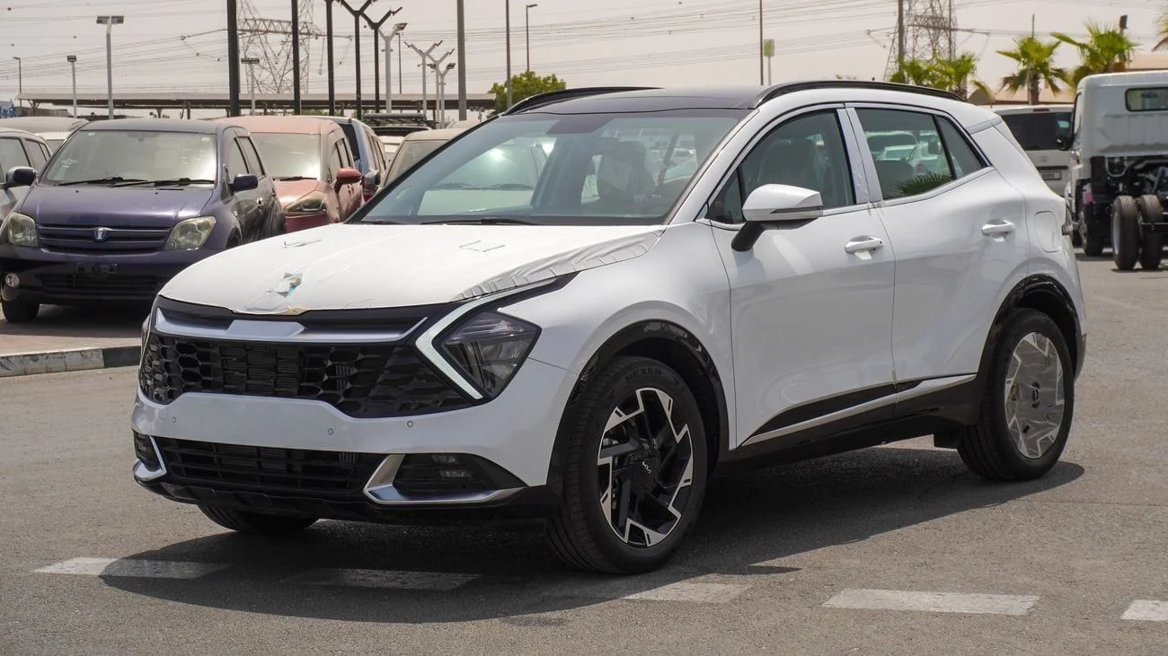 2026 Kia Sportage in Dubai - 0km, Petrol, Automatic, 4 engine, White