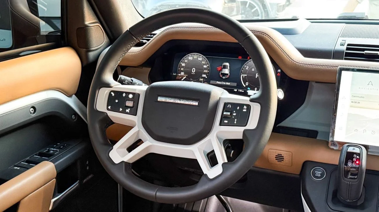 2025 Land Rover Defender for Sale in Dubai - Low Mileage, Petrol, Automatic Transmission