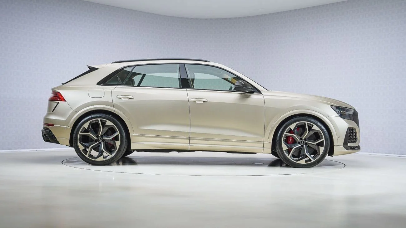 2022 Audi Q8 in Gold - Low Mileage, Automatic Transmission, Powerful 8 Engine