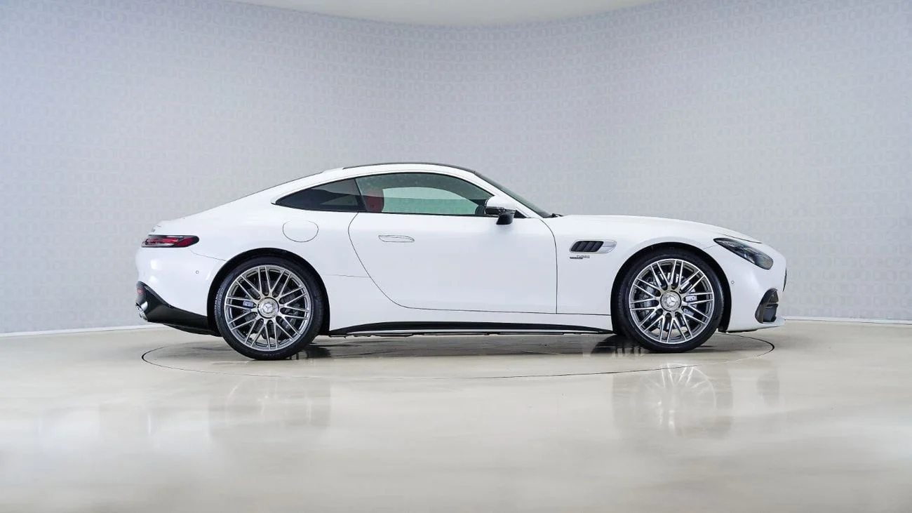 2024 Mercedes-Benz AMG GT in White, 46km, Automatic, Petrol Engine - Buy in Dubai