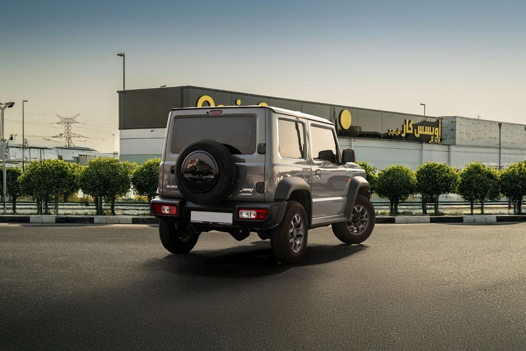 2023 Suzuki Jimny with only 42000km in Dubai - Manual Transmission, Grey Color