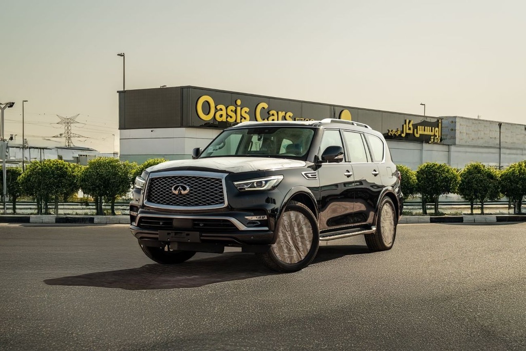 2024 Infiniti QX80 for Sale in Dubai - 0km, Petrol, Automatic, 8 Engine, Black