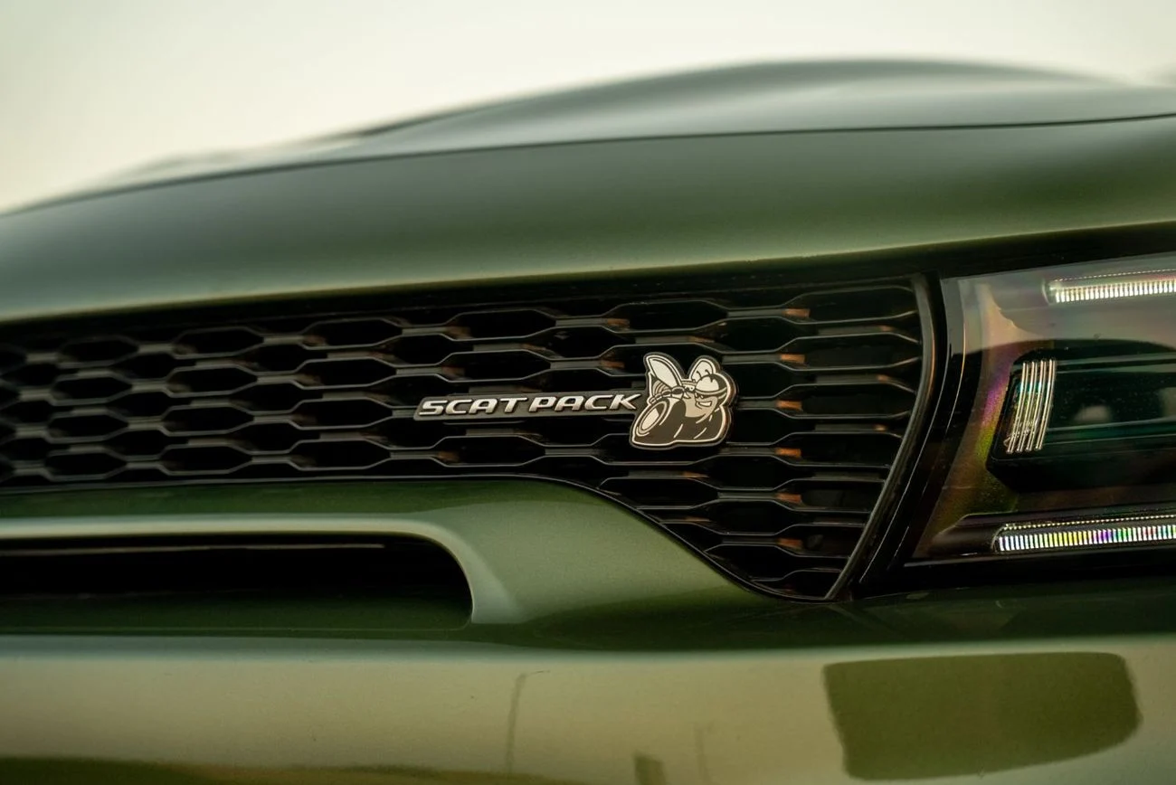 [DCE-801081] 2023 Dodge Charger with only 6000km in Green - Buy in Dubai