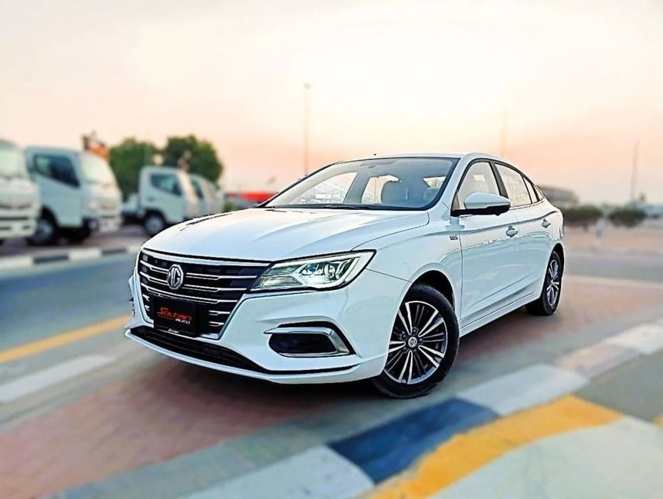 2023 MG MG5 in White - 0km, Petrol, Automatic, 4 Engine - Buy in Dubai