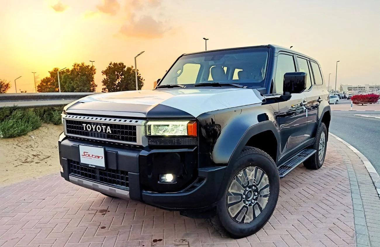 2025 Toyota Land Cruiser in Dubai - Diesel Automatic 4 Engine Black