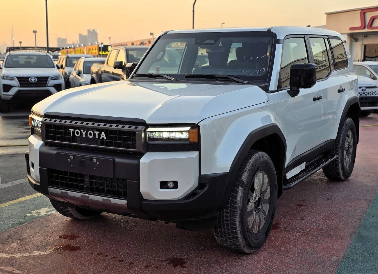 2025 Toyota Land Cruiser - Brand New, Petrol, Automatic, White - Buy in Dubai