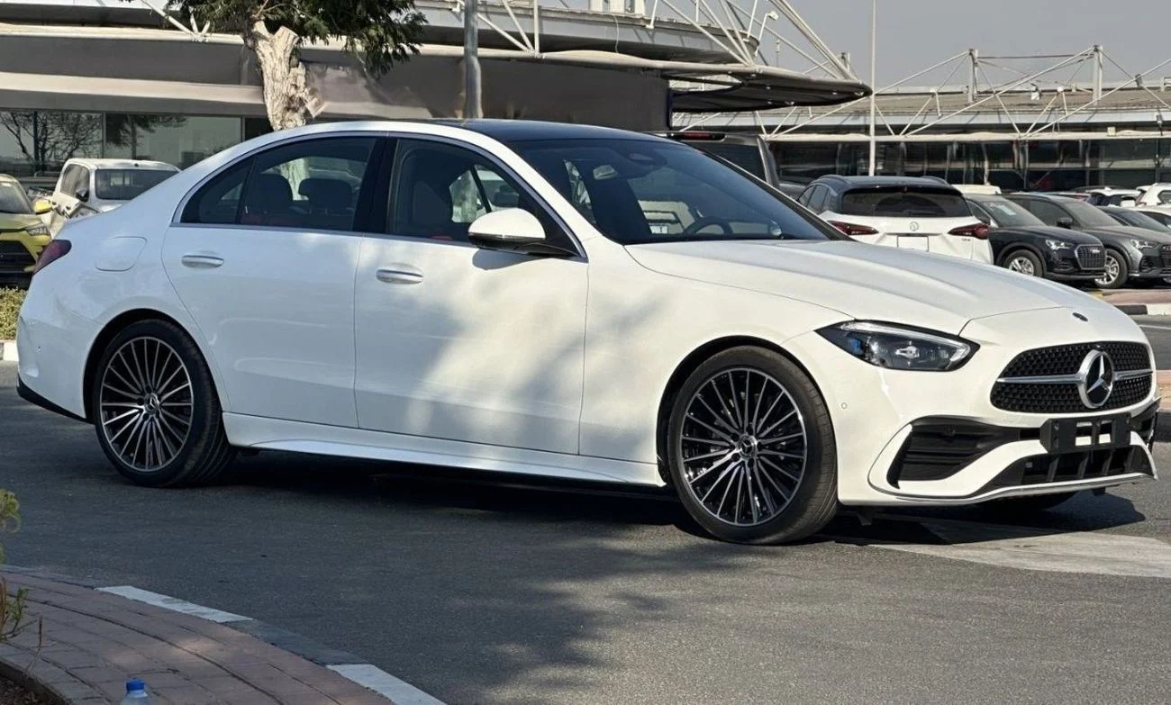 2025 Mercedes-Benz C-Class in White - 0km, Petrol, Automatic, 4 Engine - Buy in Dubai