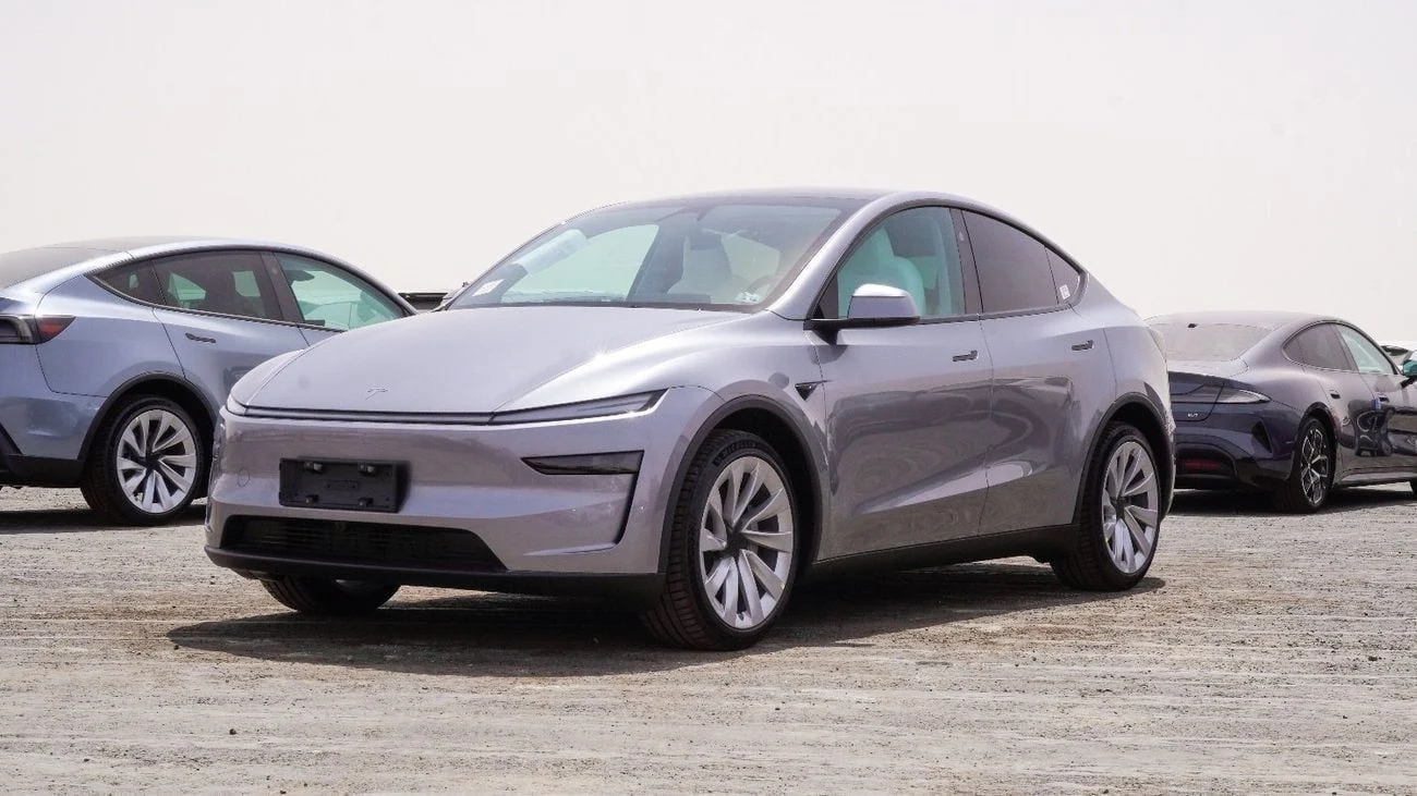 2025 Tesla Model Y Electric Car in Silver - Buy in Dubai