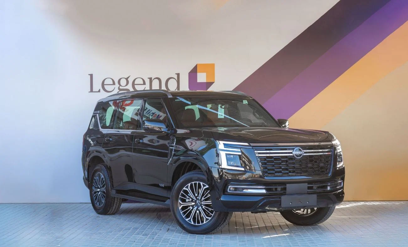 2026 Nissan Patrol - 13km, Petrol, Automatic, 6 engine - Black