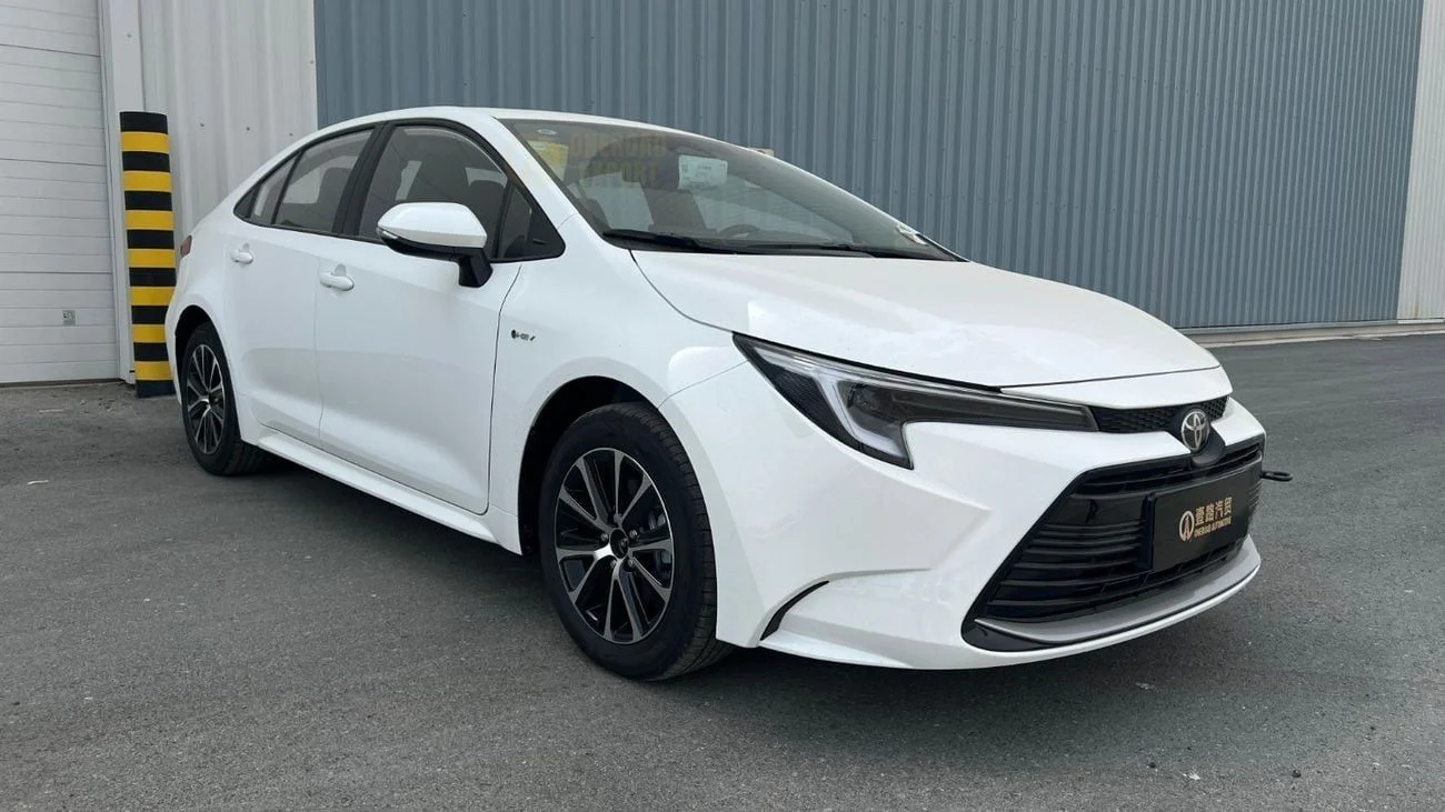 [DCE-801109] Toyota Levin 2025 Hybrid Automatic in White - 0km, 4 Engine - Buy in Dubai