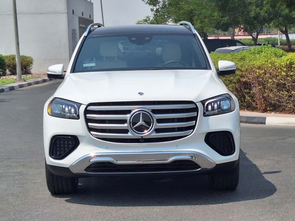 2024 Mercedes-Benz GLS in Dubai: 0km, Petrol, Automatic, 6 Engine, White Color