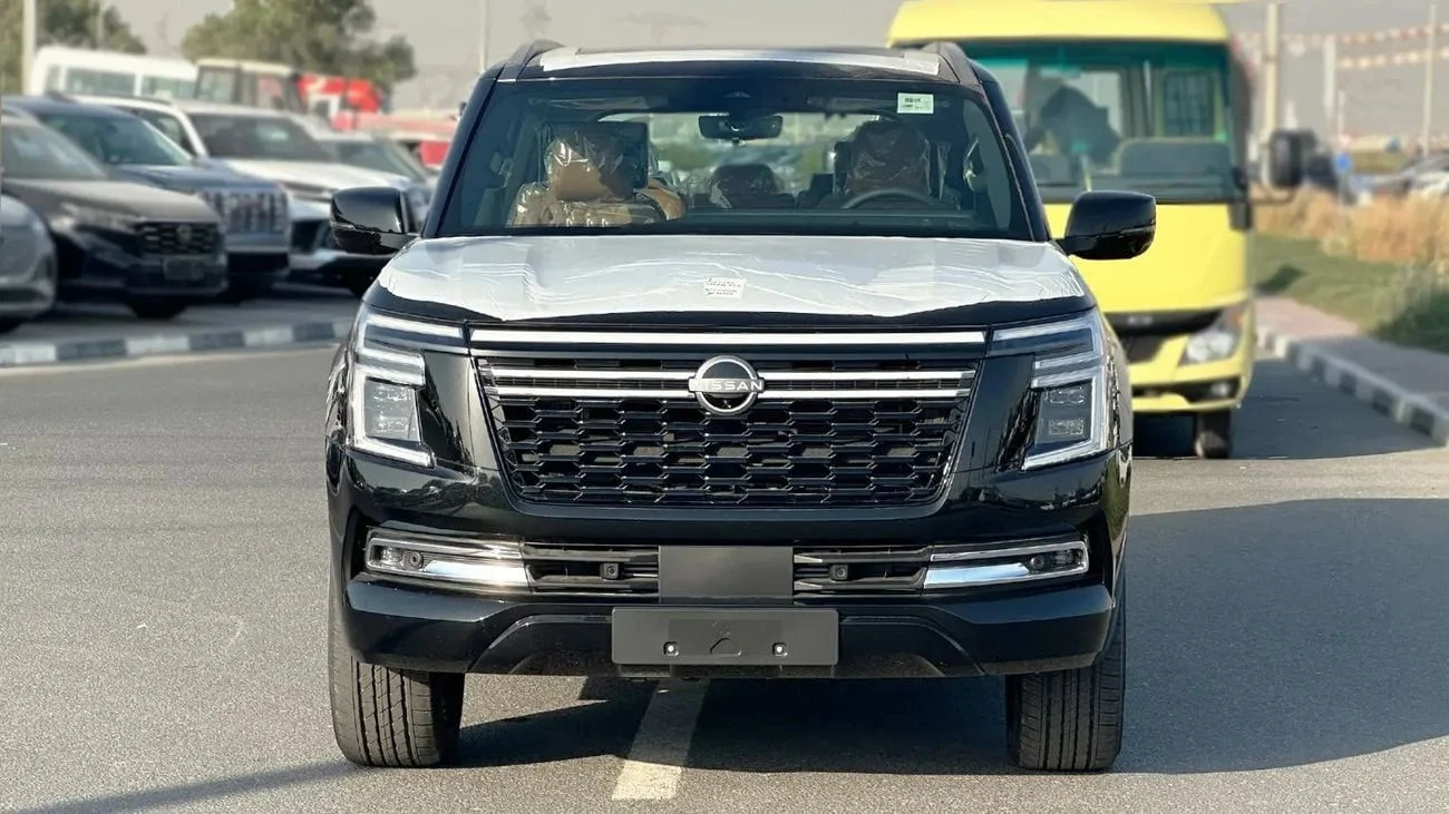 2025 Nissan Patrol - Brand New 0km SUV with Powerful 6 Engine in Black Color