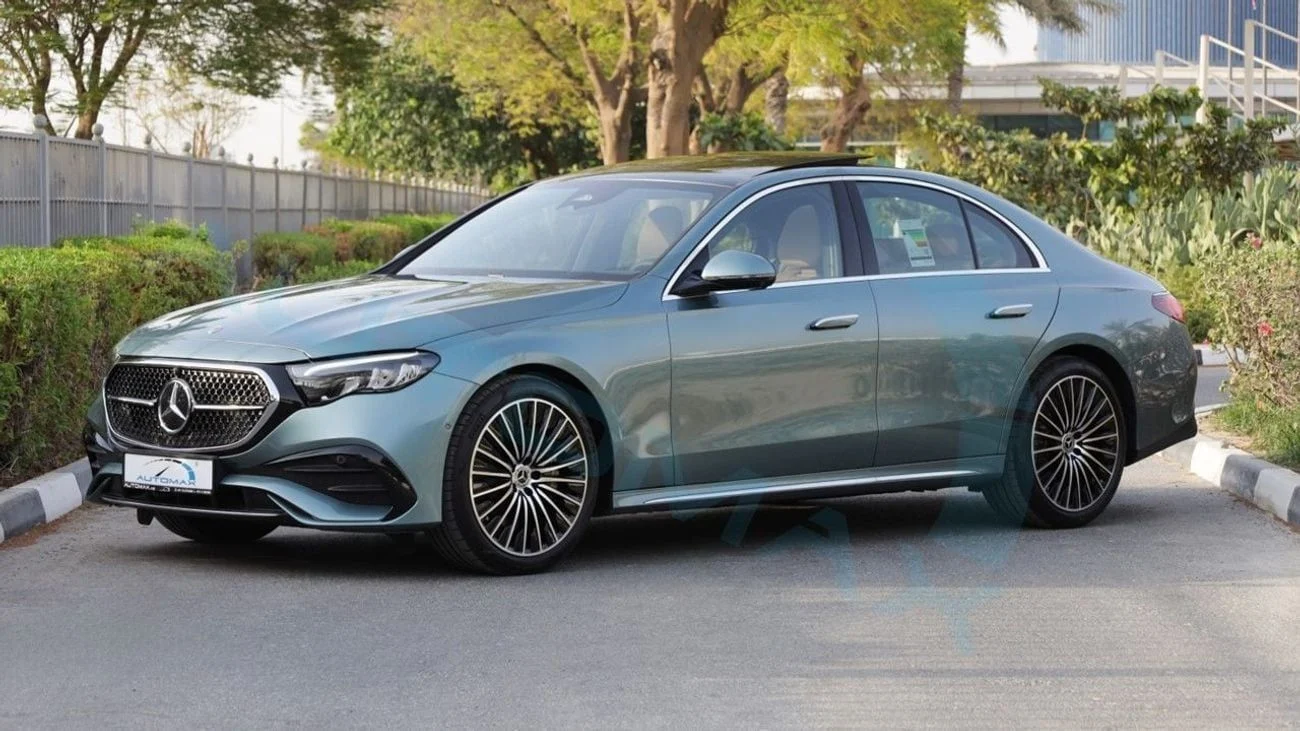 2026 Mercedes-Benz E-Class 0km Petrol Automatic Green in Dubai