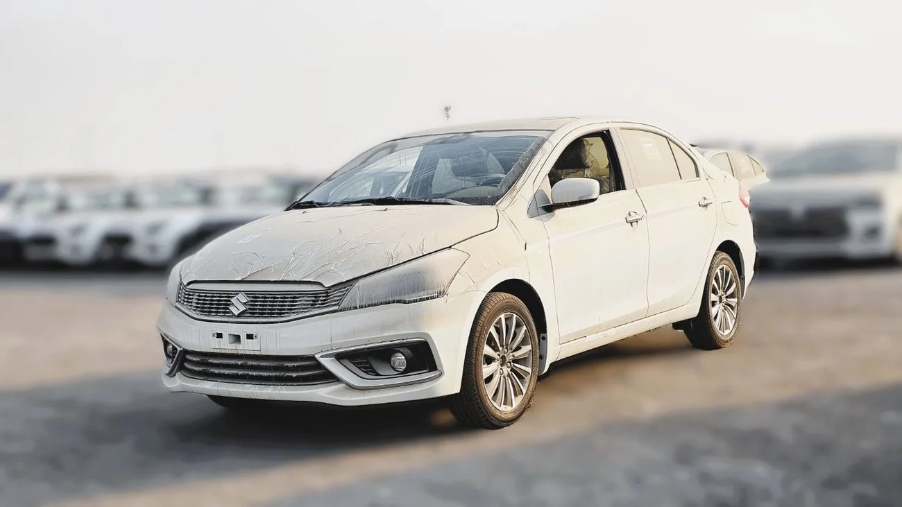 [DCE-801177] Suzuki Ciaz 2025 White Petrol Automatic in Dubai - Brand New with 4 Engine