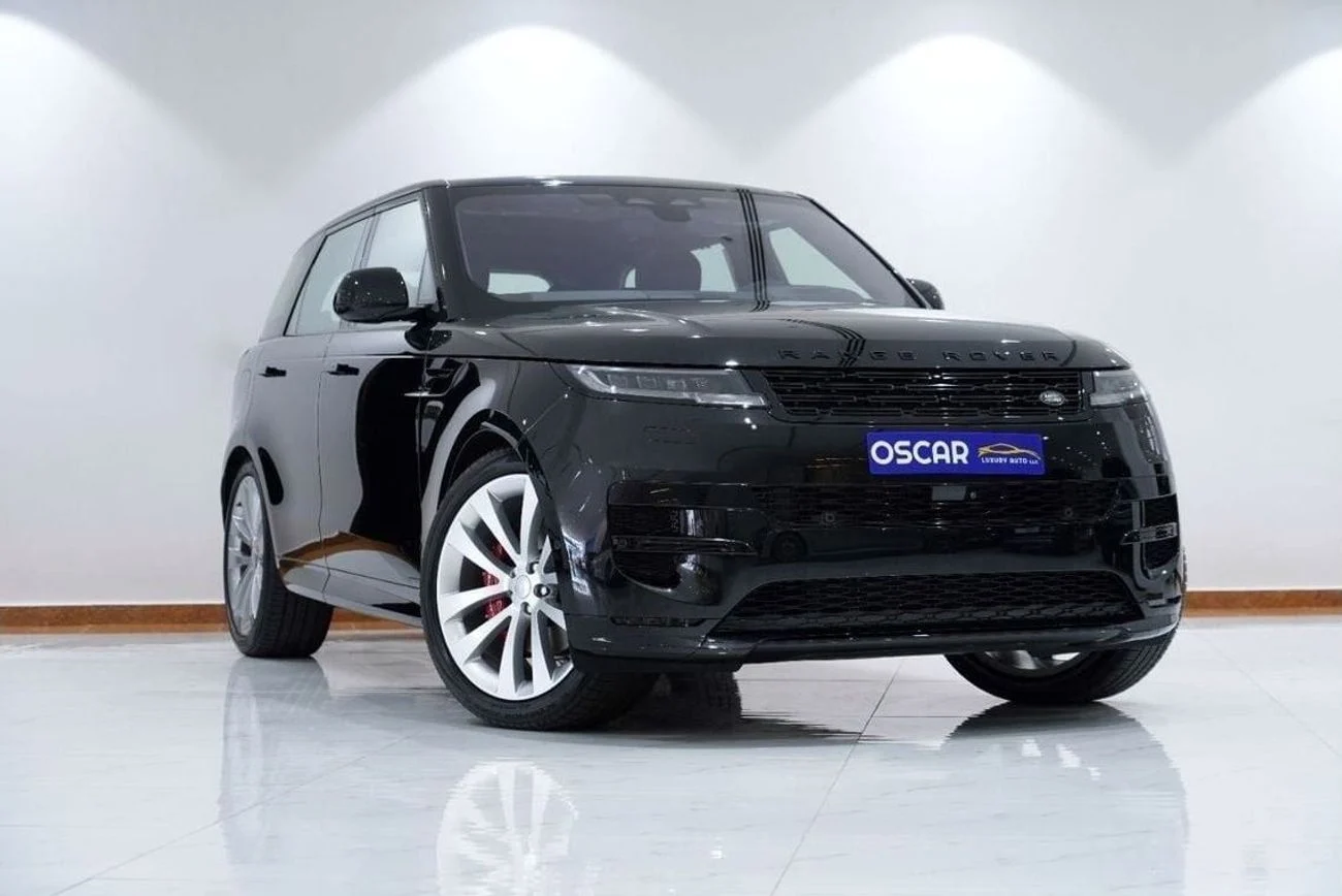 2023 Land Rover Range Rover Sport in Black - 0km, Petrol, Automatic, 6 Engine