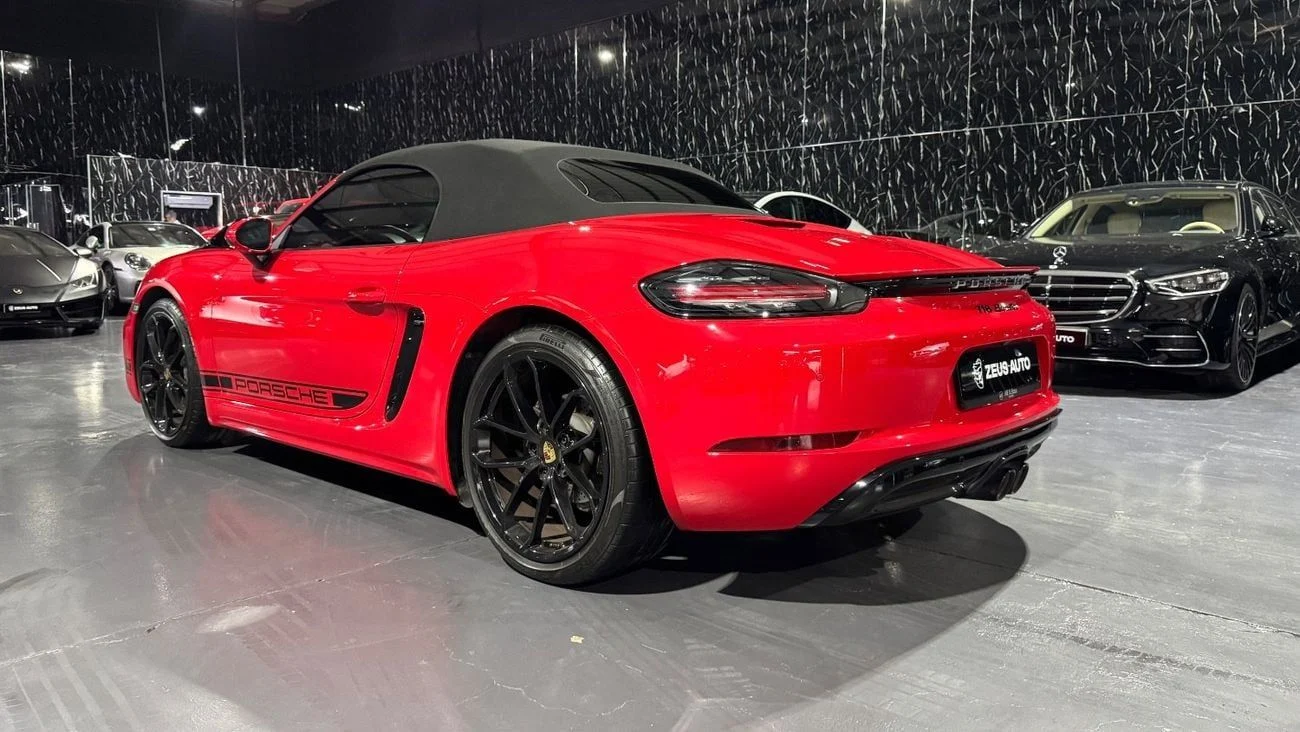 [DCE-801182] 2024 Porsche 718 Boxster in Red | Low Mileage, Automatic Transmission | Buy in Dubai