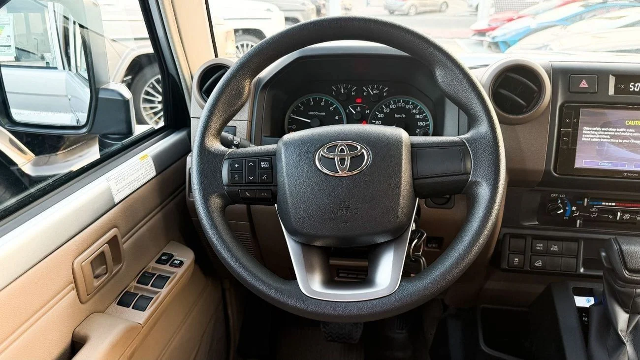 2025 Toyota Land Cruiser 0km Silver in Dubai - Automatic, 6 engine