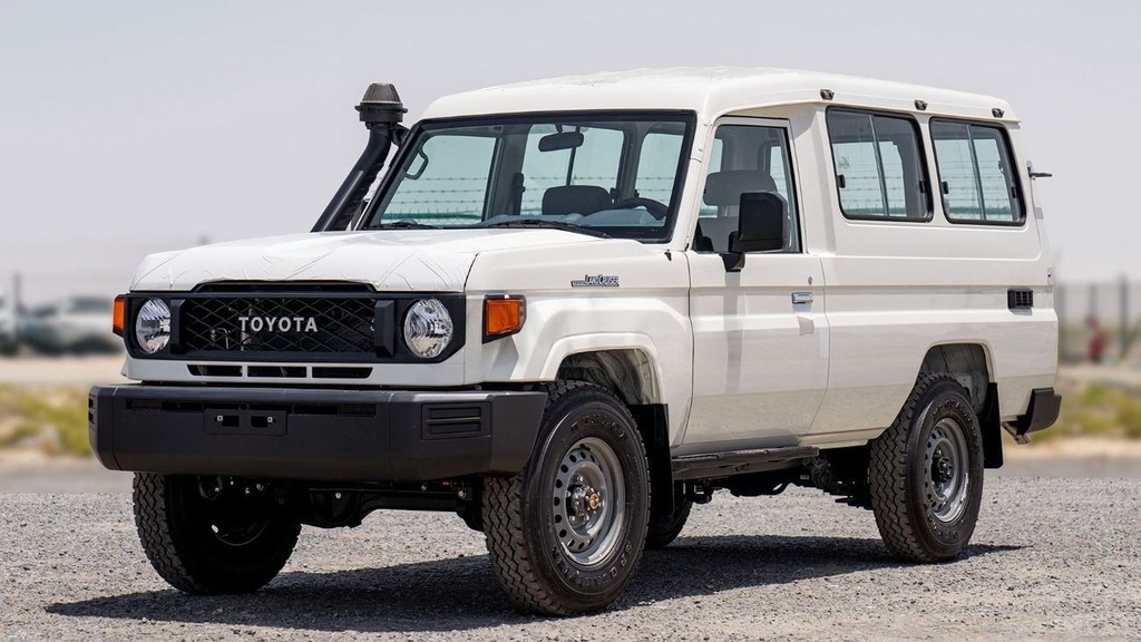 2025 Toyota Land Cruiser in White - 0km, Diesel, Automatic, 4 Engine - Buy in Dubai